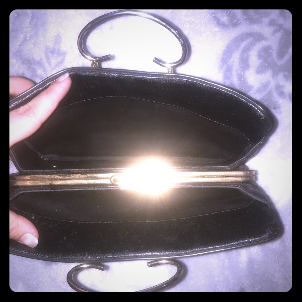 Cute black clutch